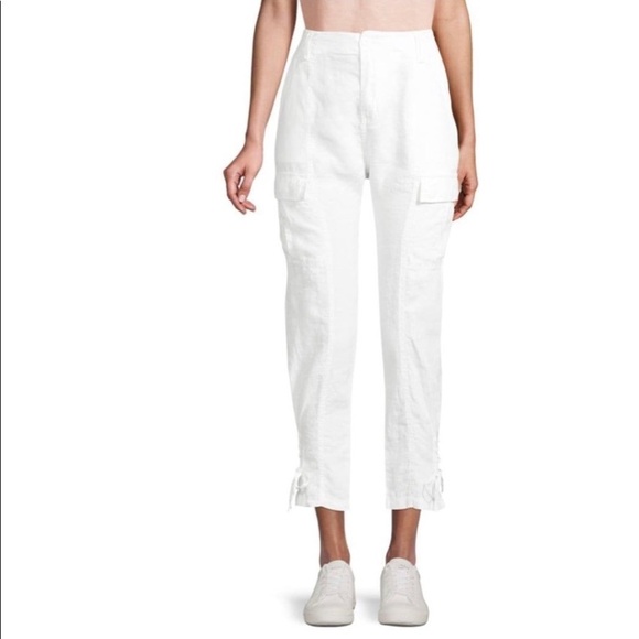 [Joie] Perfect Linen Cargo Pants - Picture 5 of 5